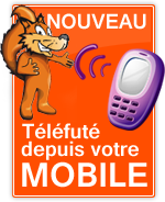 Téléfuté depuis votre téléphone mobile